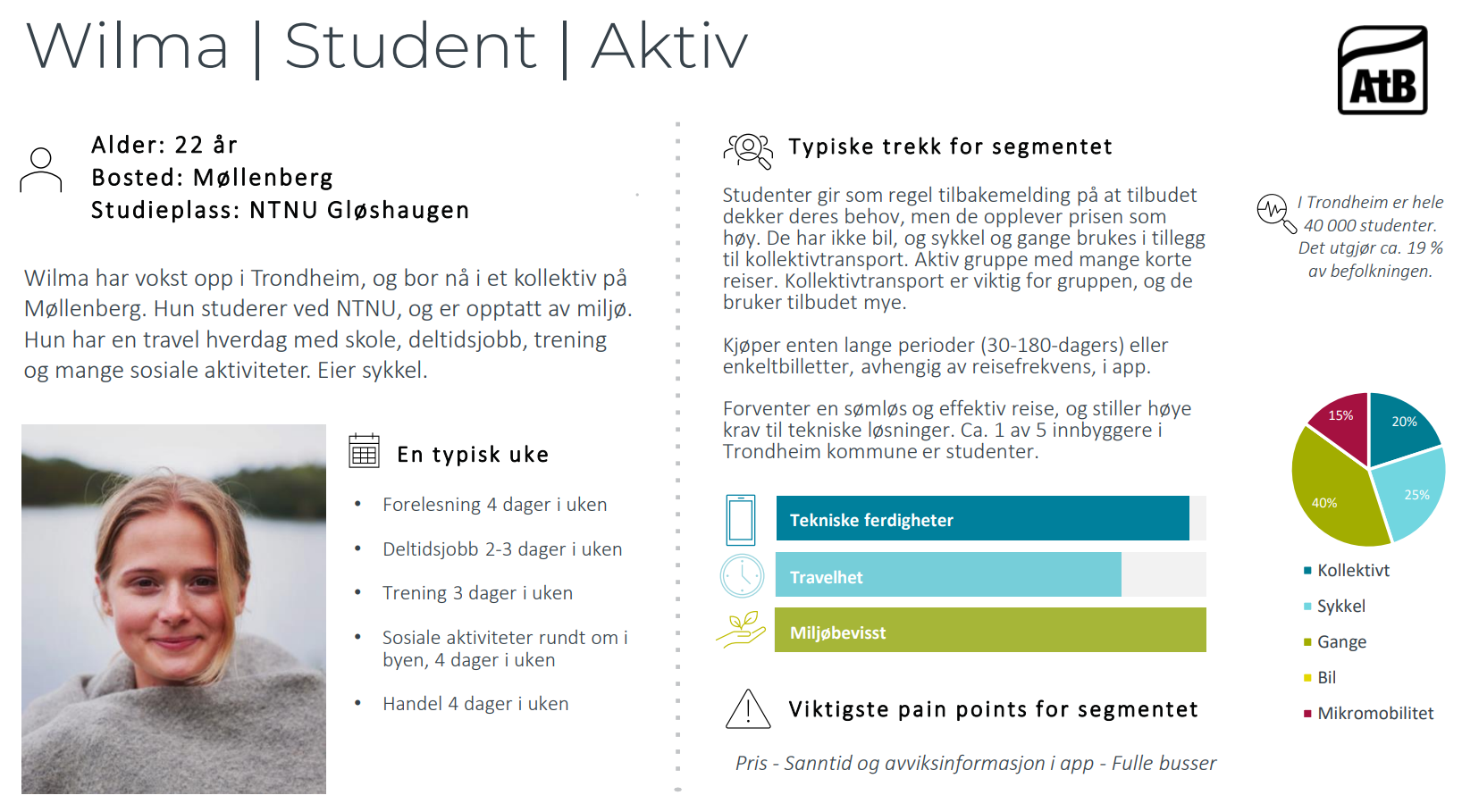 Tema kunden og ikkekunden wilma eksempel